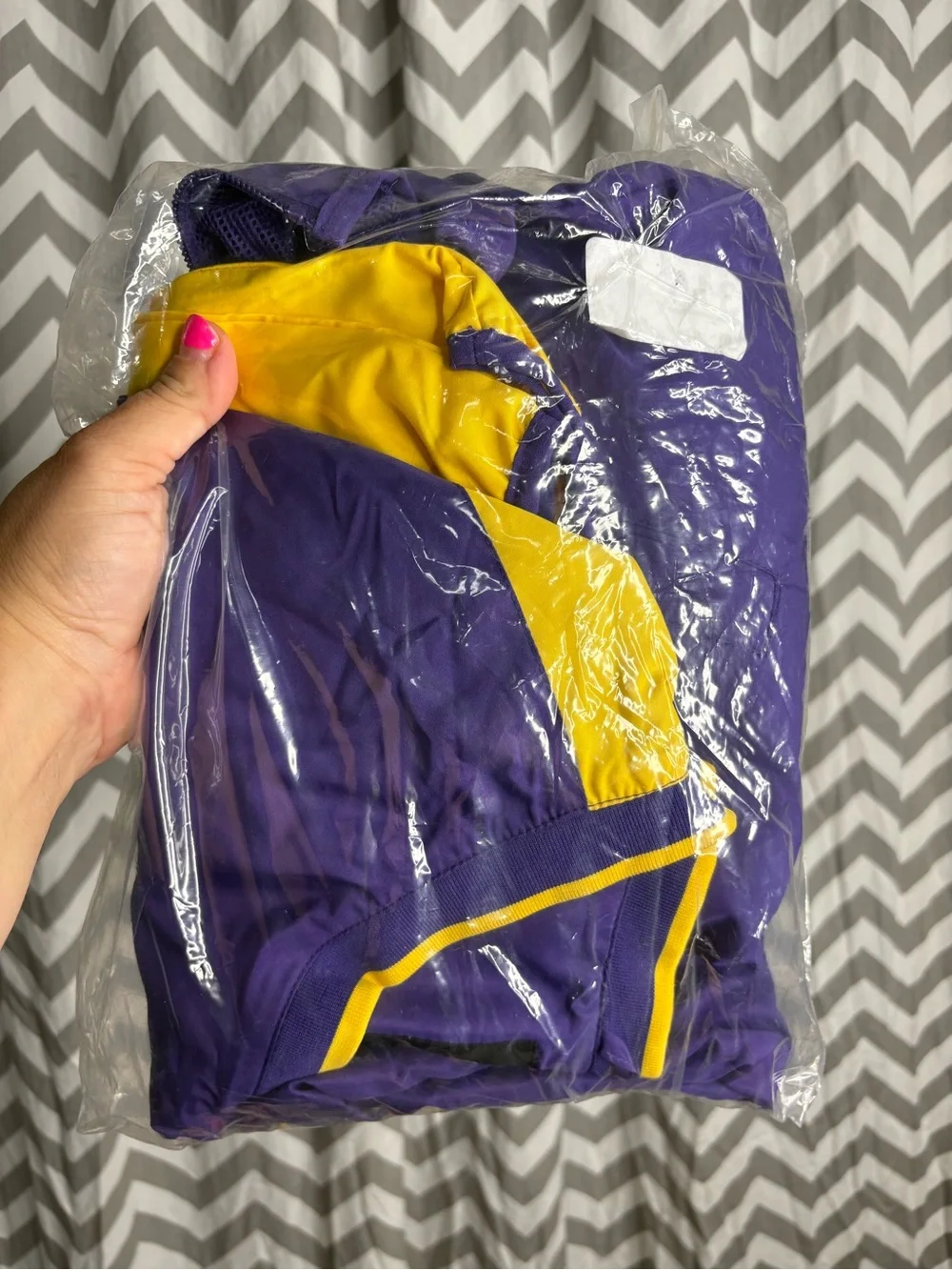 NFL Minnesota Vikings Purple & Yellow men’ Pullover Top